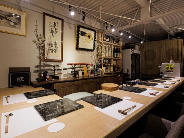 MINAMI sushi OSAKA floor