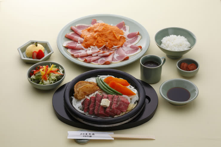 10. Sandaya Honten -Yasuragi no Sato- (Steak / Hamburg 스테이크 / Curry)
