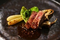 CADRAN_흑모와규 숯불구이 - Chacoal-Grilled wagyu beef -