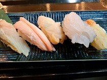 마와라나이스시 호쿠리쿠갓파_호쿠리쿠의 해산물, 혀 위에서 빛나는 최고의 한 접시 '갓파 5종 모둠'
