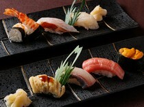 일본요리 "하나고요미"_특별함이 느껴지는 10석 규모의 스시 카운터에서 맛보는 '스시 코스 생선 니기리스시'