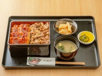와규구로사와 오타루역전점_일본산 장어와 와규를 한꺼번에 먹고 싶을 때 선택하는 일품 '장어 와규 덮밥'