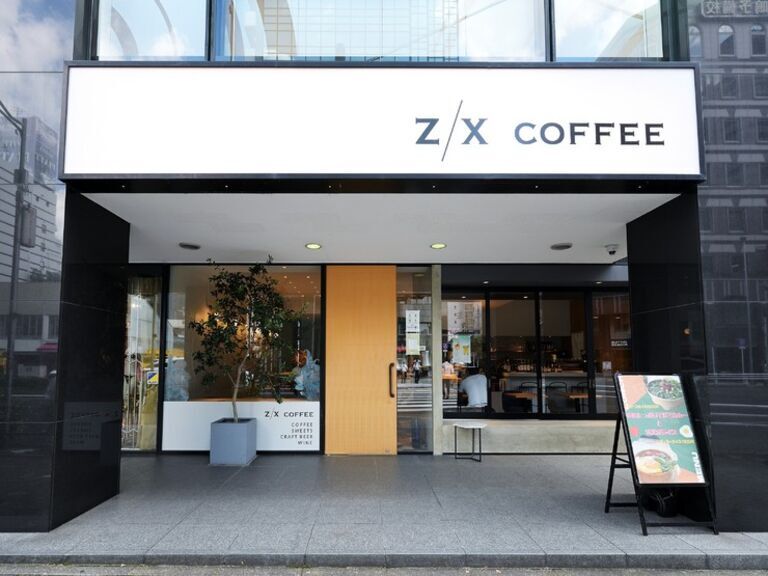 Z/X coffee 신사카에점_외부 전경