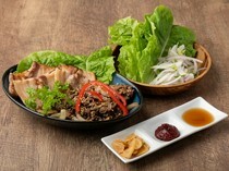 OKKII 신후쿠시마점_인기 한국 가정 요리를 함께 즐길 수 있는 '불고기, 삼겹살 세트'
